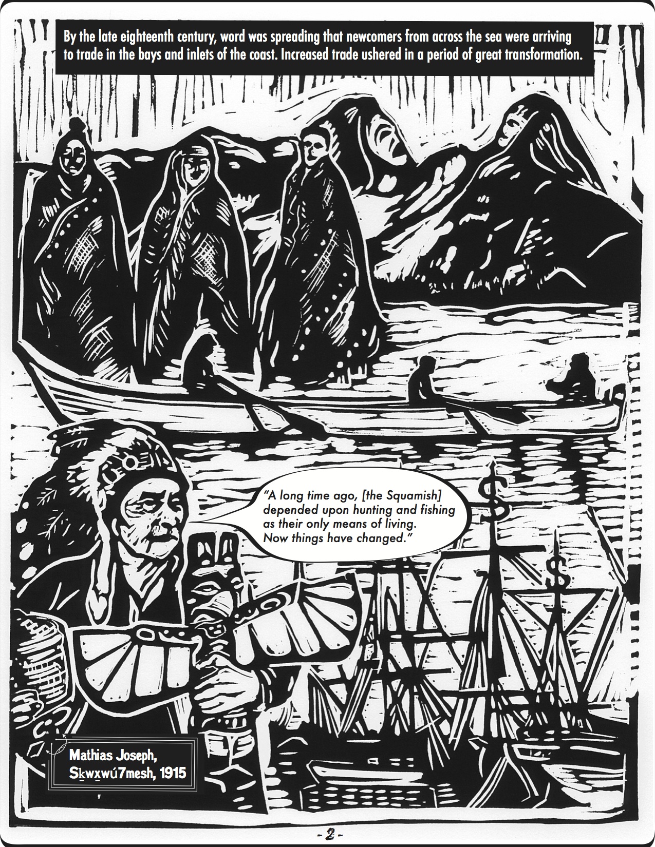 Project #12:  “Working on the Water, Fighting for the Land: Indigenous Labour on Burrard Inlet”